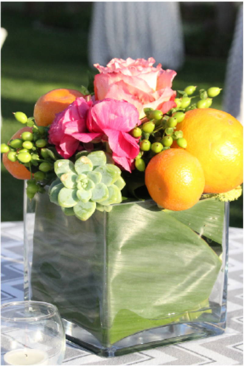 Event Floral Design Oranges