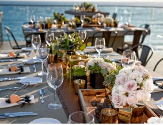 Event-Floral-Design-Blush-Roses-Gold-Brass-Wood-Green