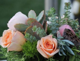 Event-Floral-Design-Succulents-and-Pink-Roses